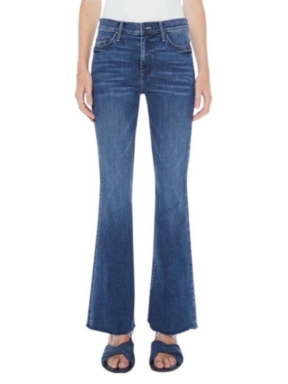 Mother The Weekender Fray Jeans in Fancy Meeting You Here 31